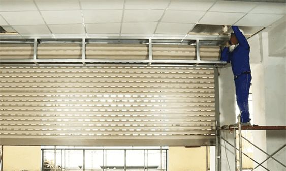 lắp đặt cửa cuốn